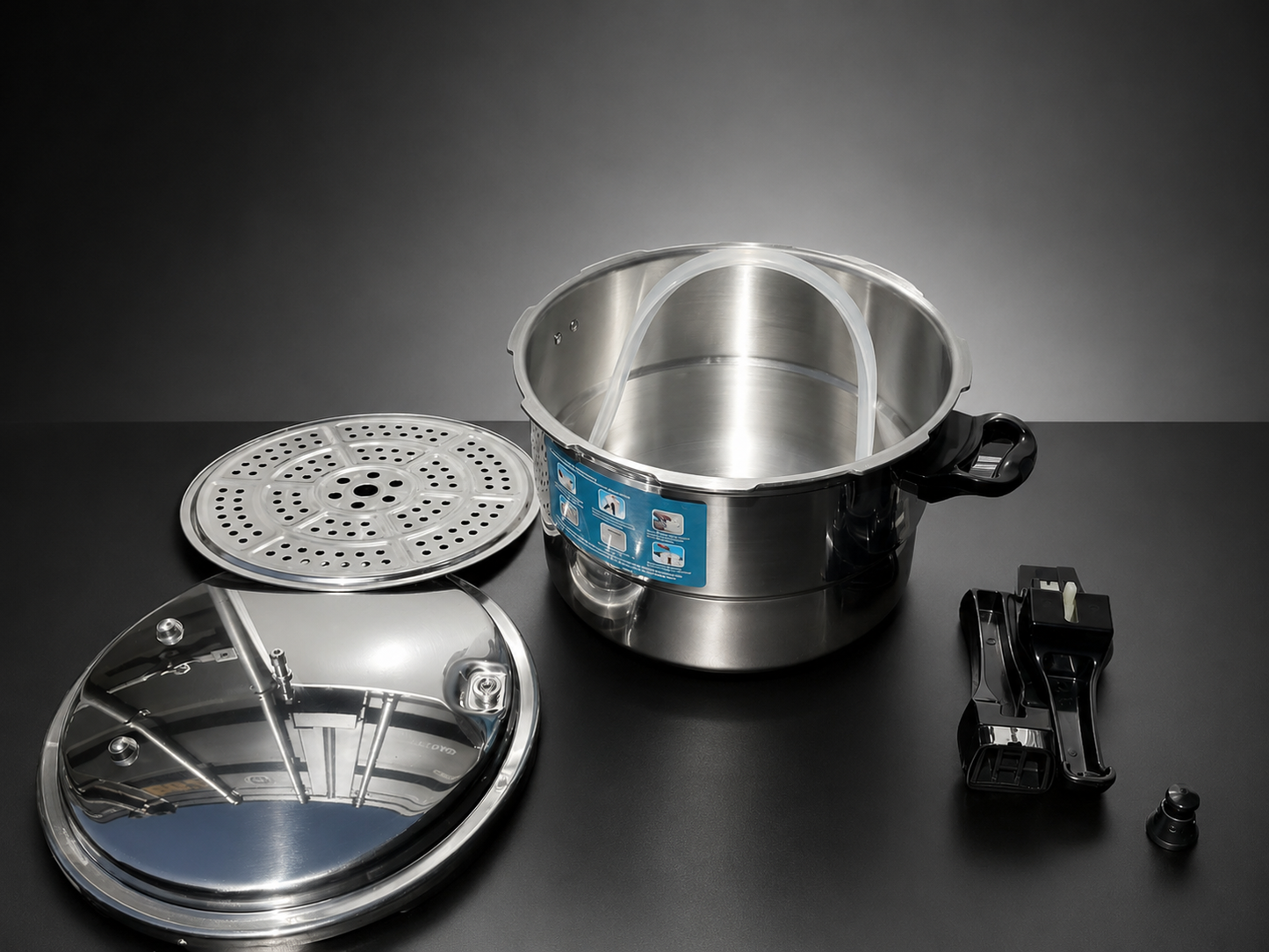 FJKDOBOU aluminium Pressure Cooker 23L