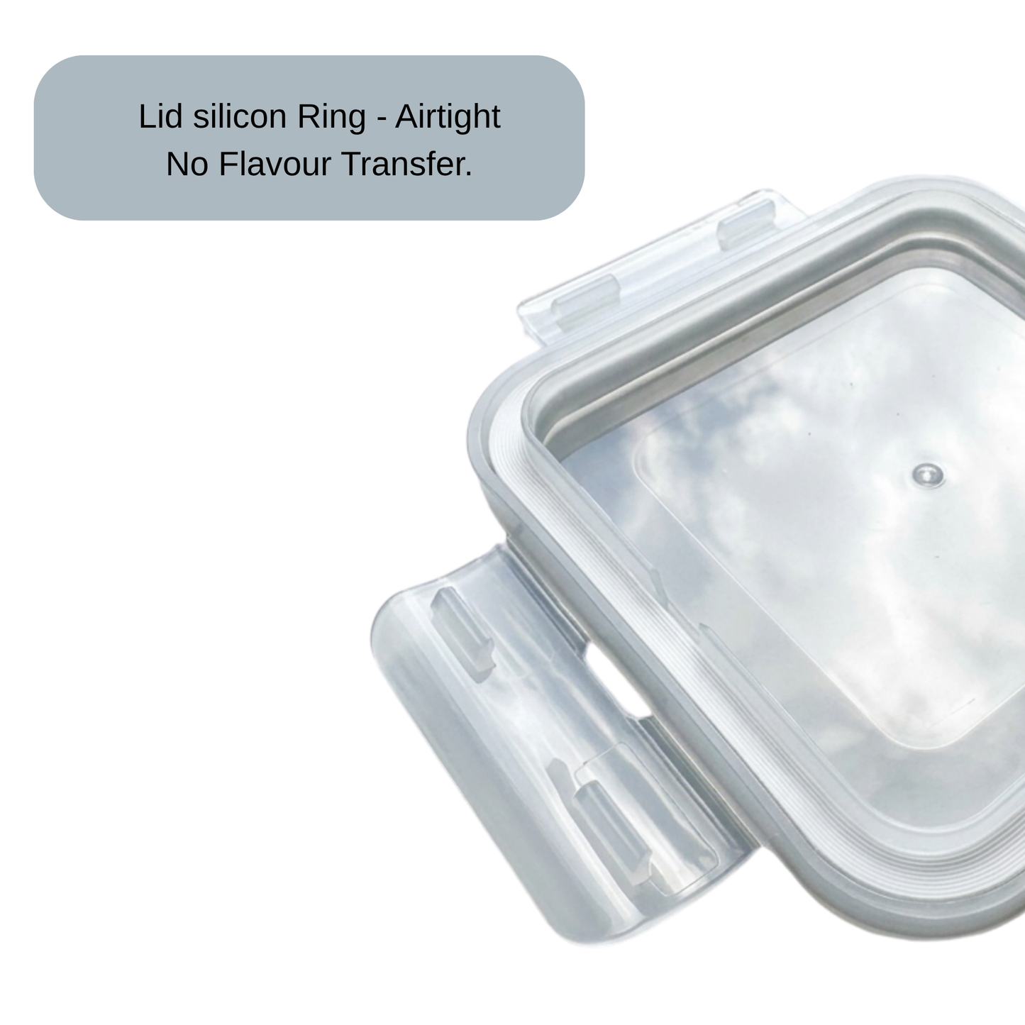 Borosilicate Glass Food Storage Bowl Set – 3 Piece Airtight Container Set