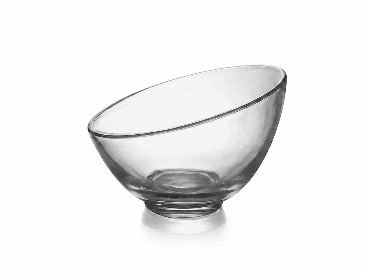 6 Piece Glass Bowl Set – Premium Clear Glass Serving Bowls