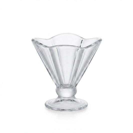 6 Piece Crystal Dessert Bowl Set – Elegant Glassware Collection