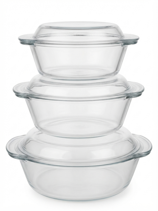 Glass containers Hot food