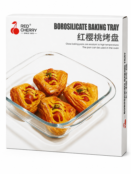 Borosilicate Glass Baking Tray – 1.1L Oven Dish