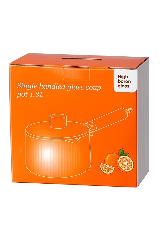 1.8L High Borosilicate Glass Soup Pot