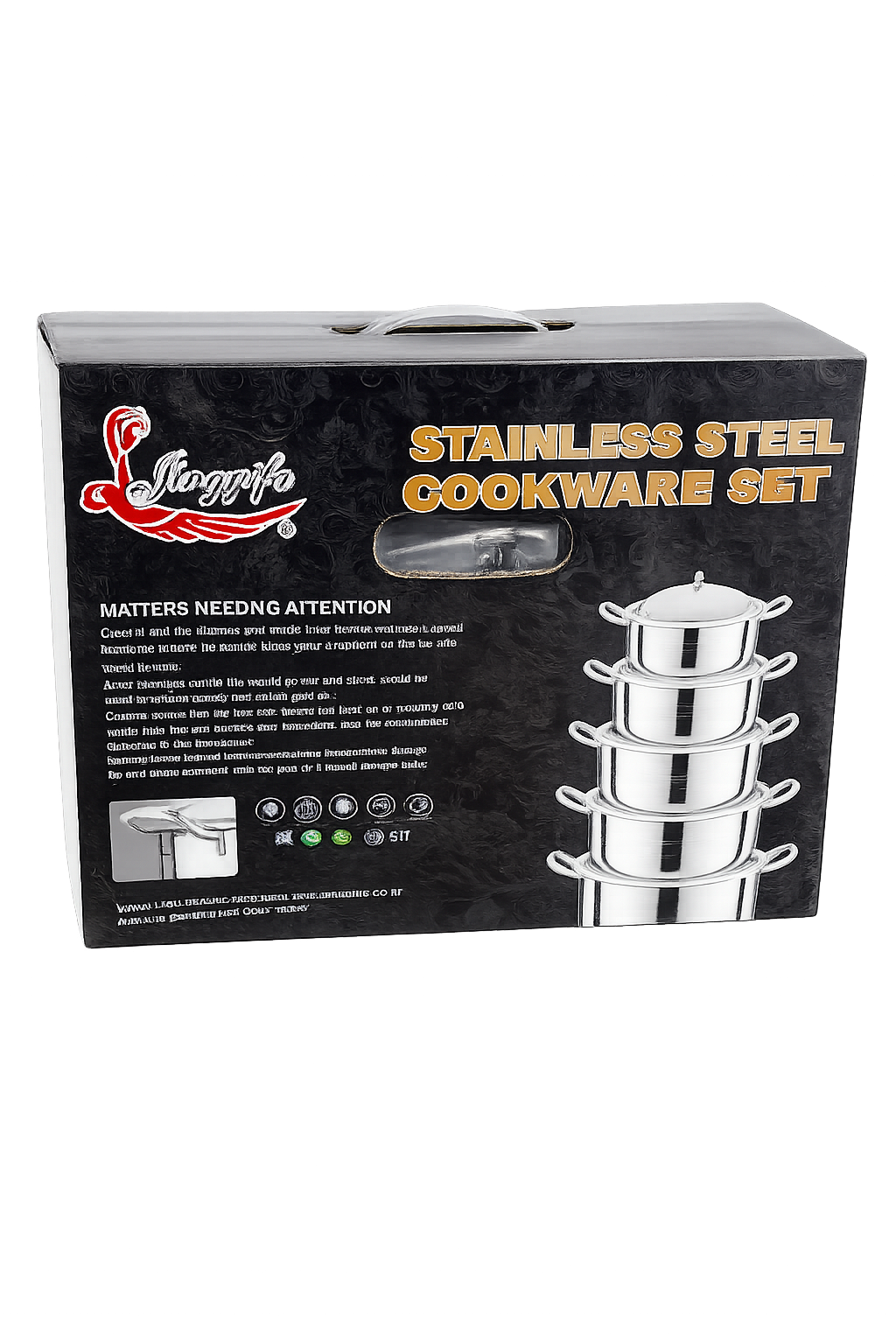 Stainless Steel Cookware Set – 10 Piece Premium Collection